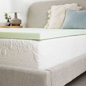 Bridgevine Home 2 inch Full Size Cool Gel Memory Foam Mattress Topper