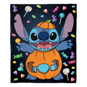 Lilo & Stitch; Candy Stitch Aggretsuko Comics Silk Touch Throw Blanket; 50" x 60"