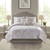 5 Piece Crushed Velvet Comforter Set