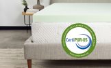 Bridgevine Home 2 inch Full Size Cool Gel Memory Foam Mattress Topper