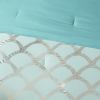 Metallic Comforter Set with Bed Sheets