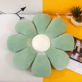 Bed and Breakfast Cushion Small Daisy Petal Cushion (Option: Green-80cm)