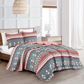 Mazel 3 piece bedspread (size: KING)