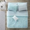 Embroidered Comforter Set with Bed Sheets