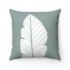 Abstract Green Leaf Double Sided Cushion Home Decoration Accents - 4 Sizes