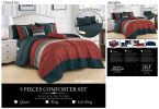 Nadirah 9 Pieces Comforter Set